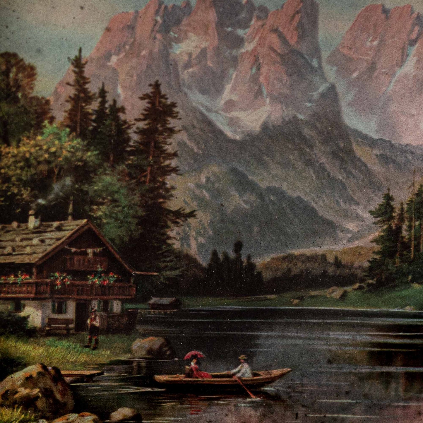 Petit cadre à la montagne