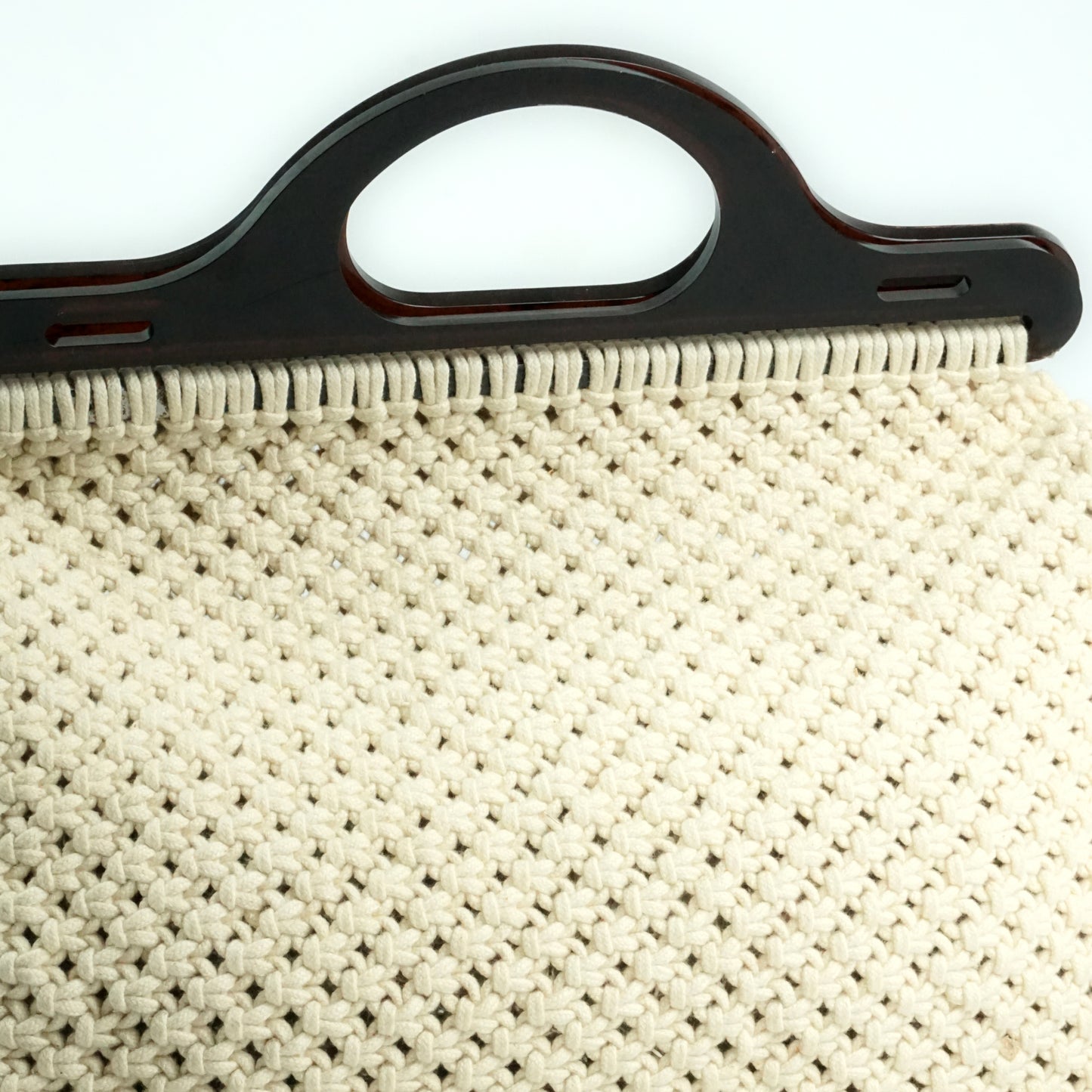 Cabas crocheté