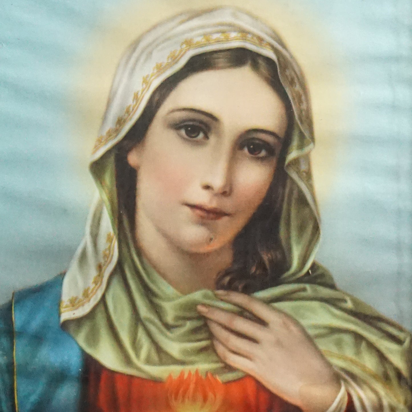 Vierge coeur ardent
