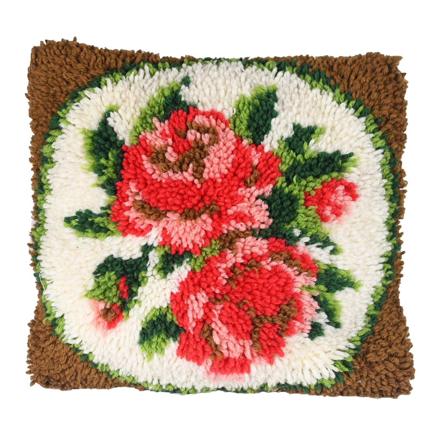 Coussin à roses