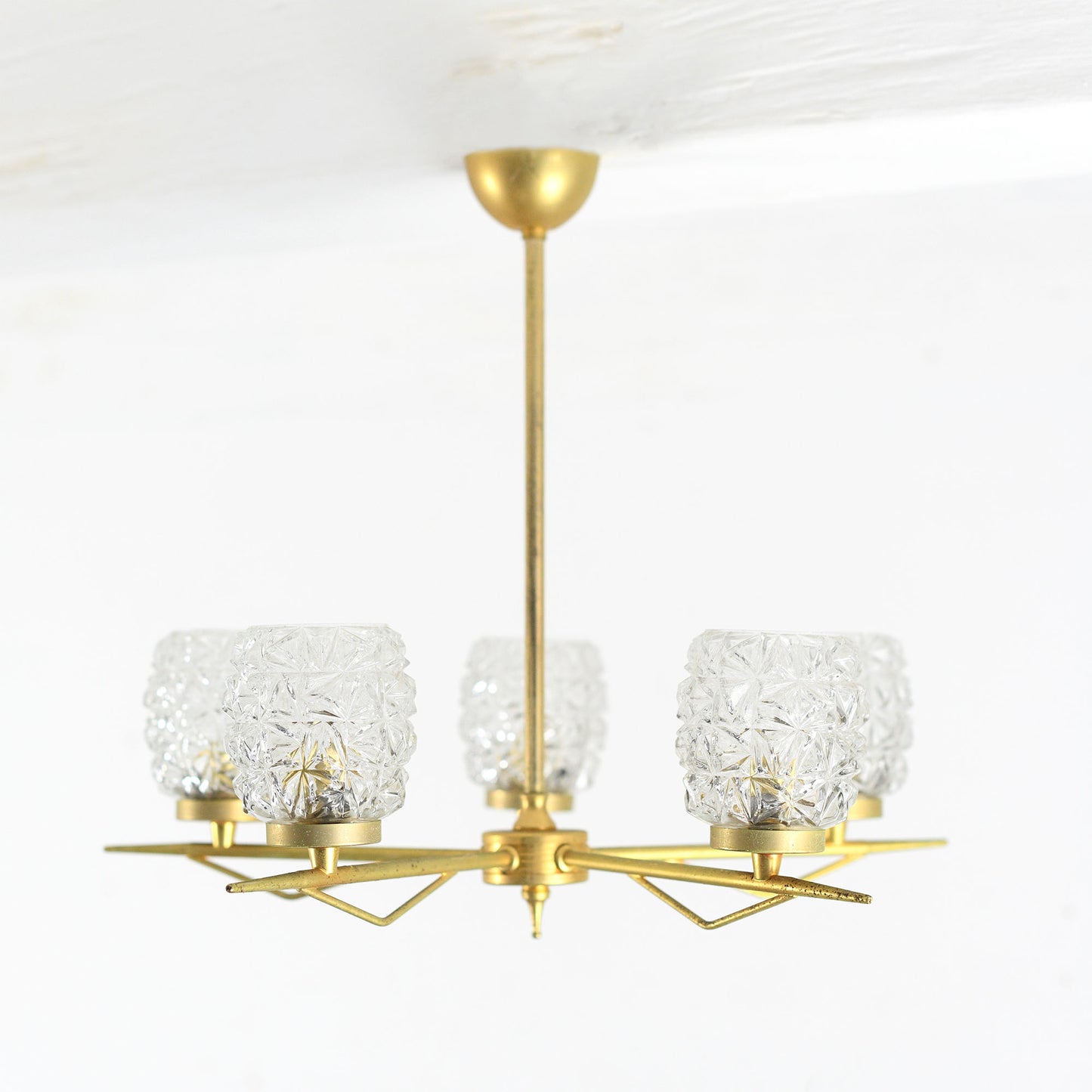 golden chandelier