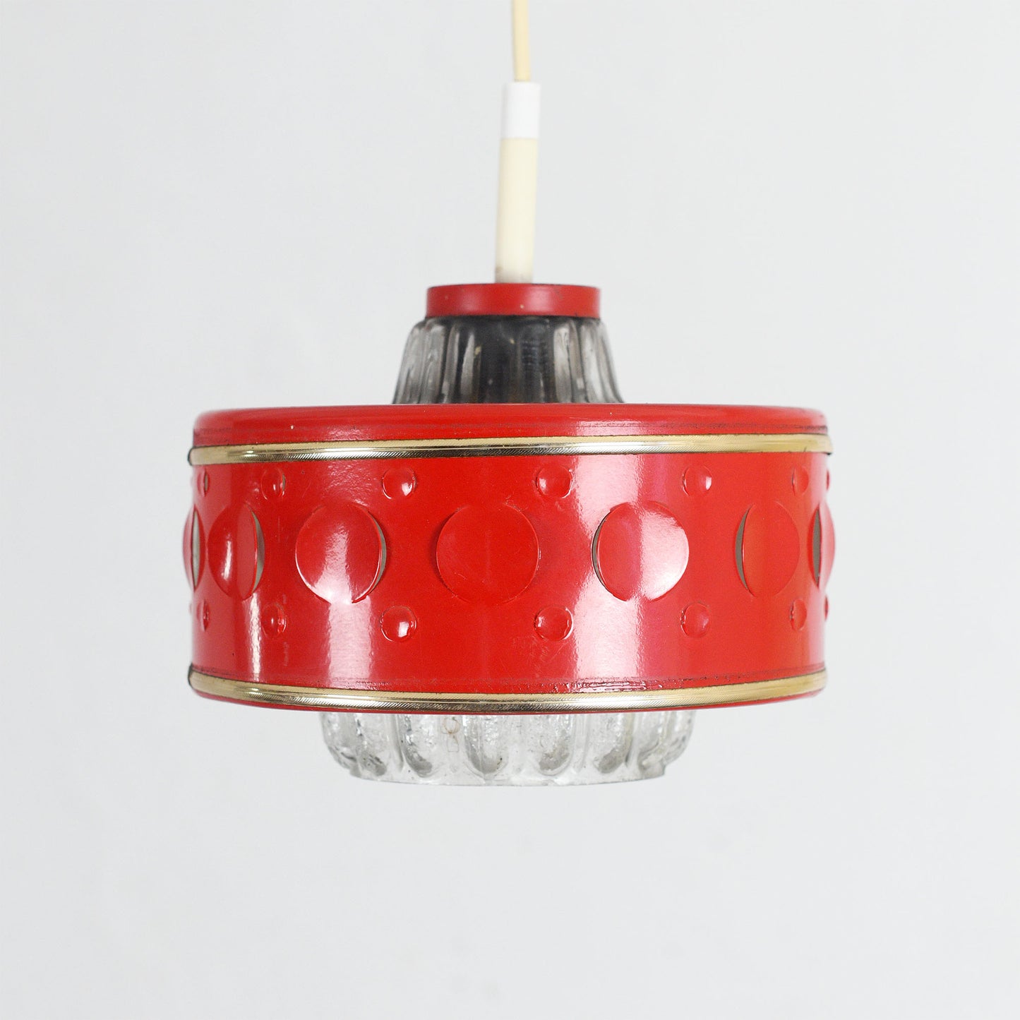 Red pendant lamp