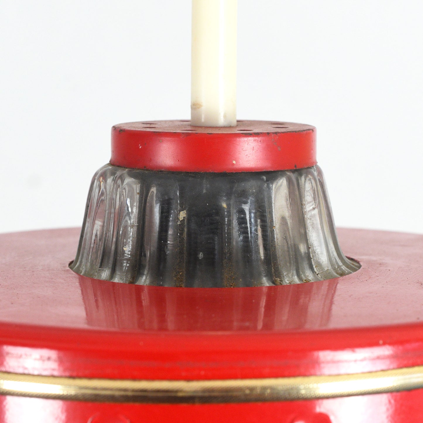 Red pendant lamp