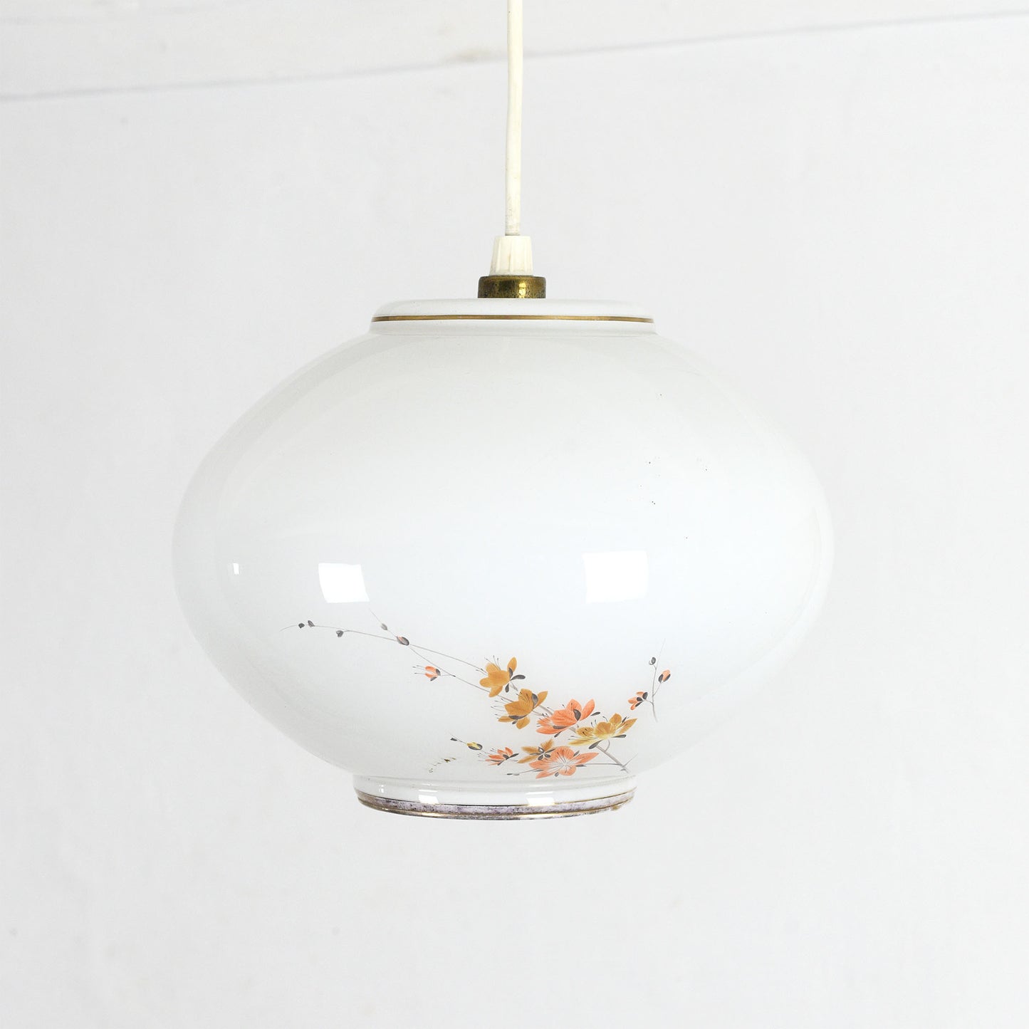 Hanging orange flowers