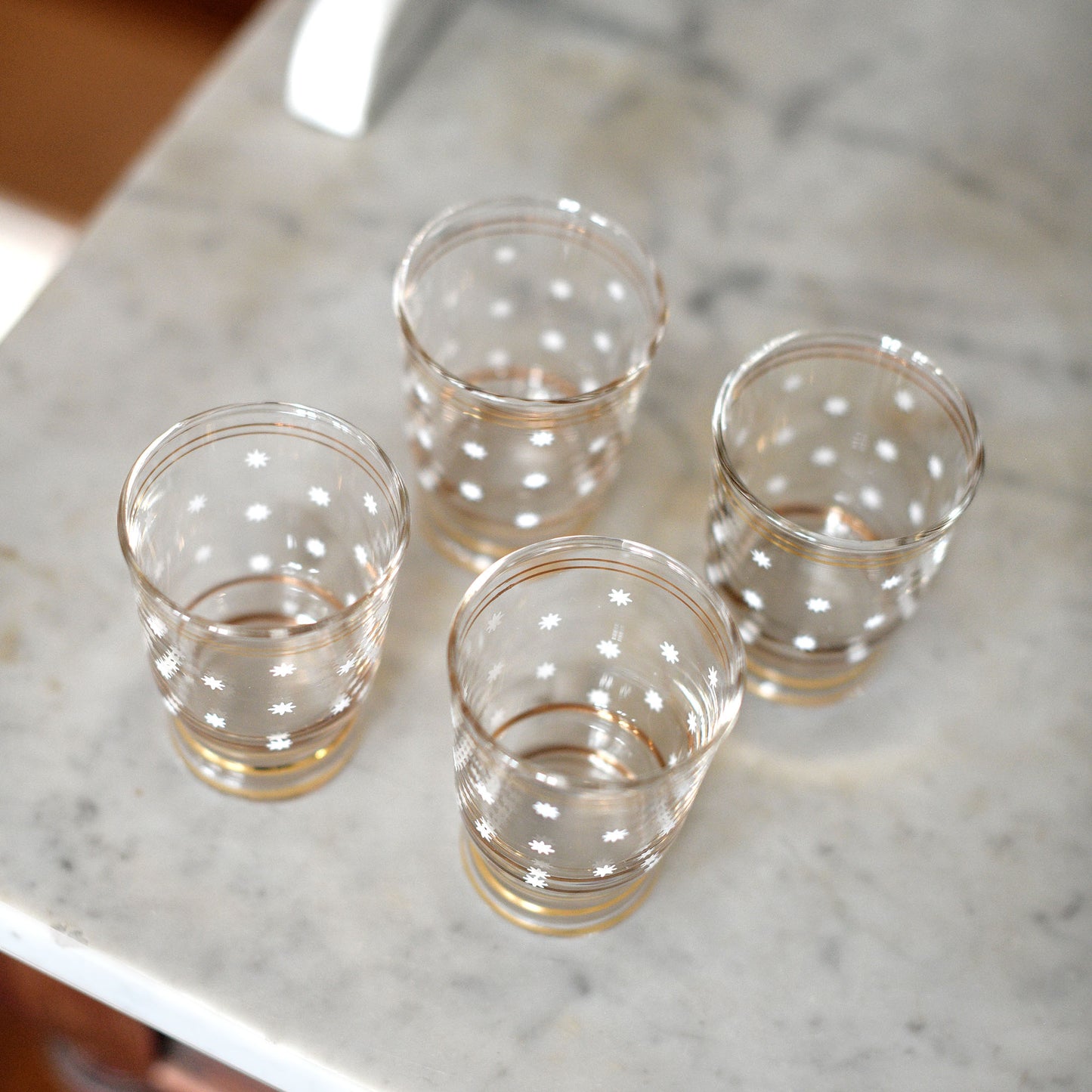 4 verres étoilés