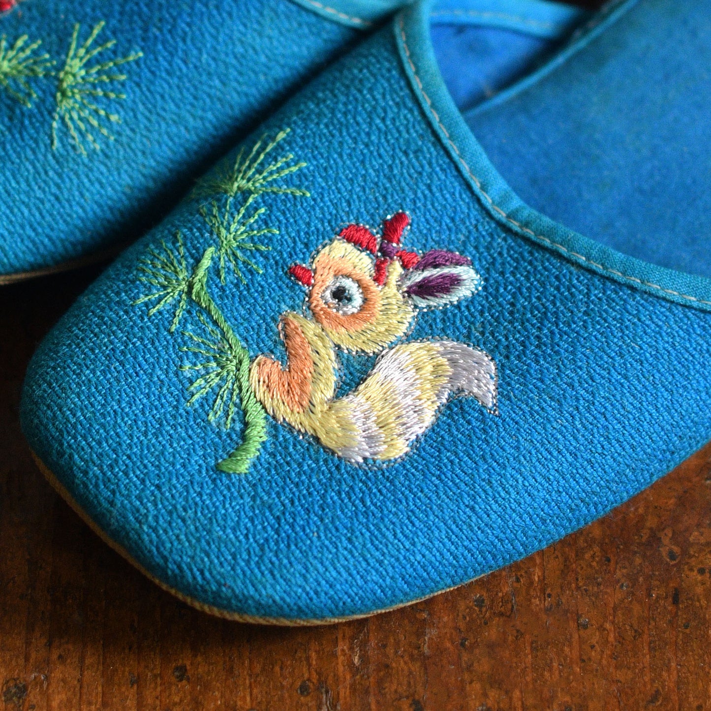 Blue squirrel skates