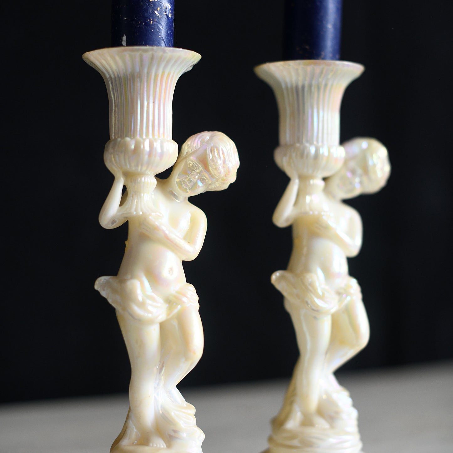 Bougeoirs chérubins