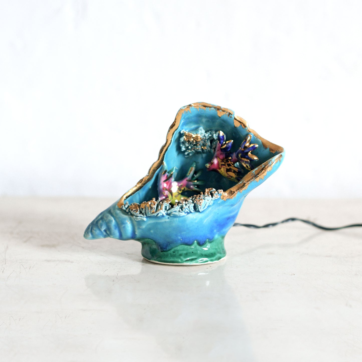 Lampe coquillage