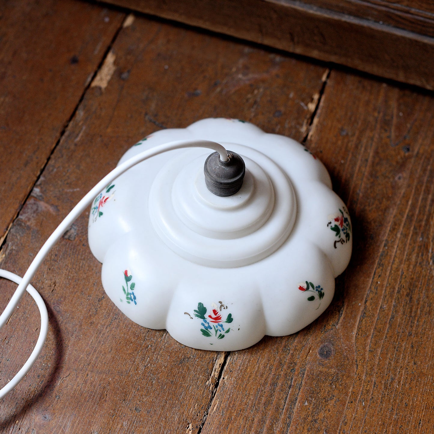 Flower hanging lamp