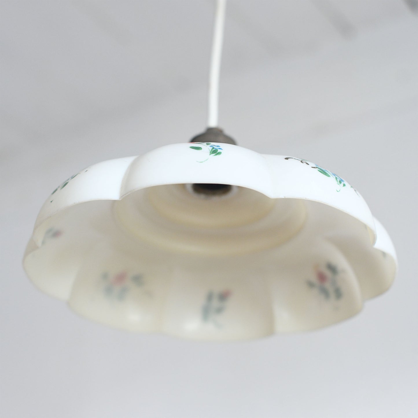 Flower hanging lamp