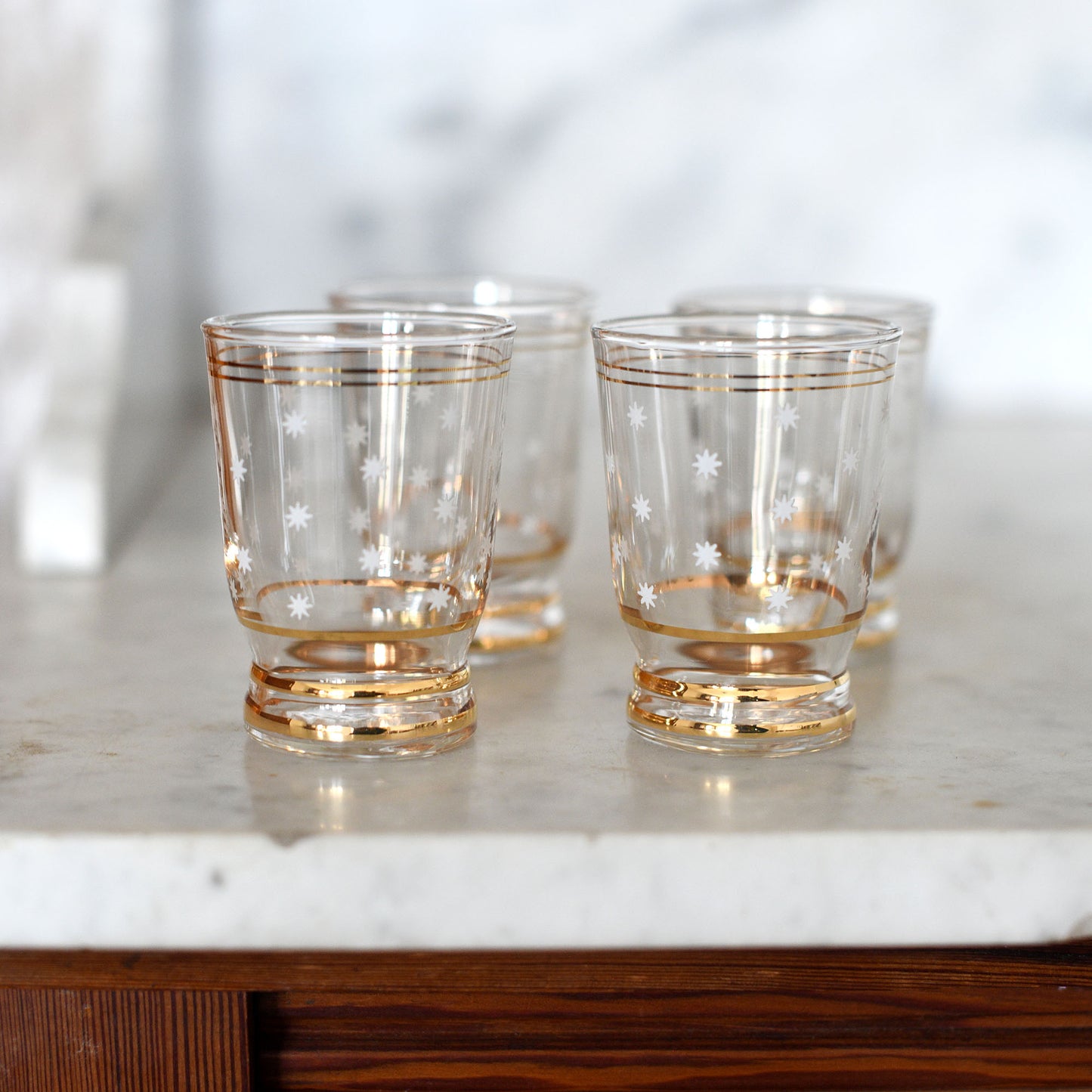 4 verres étoilés