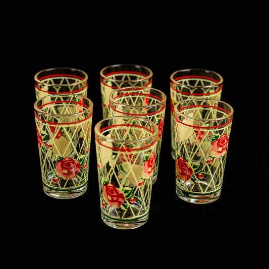 7 verres à thé