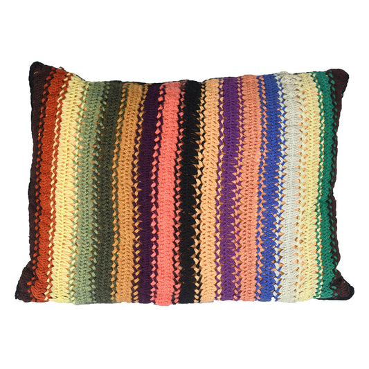 Striped cushion 