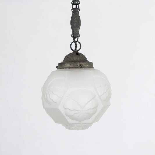 Art Nouveau hanging lamp