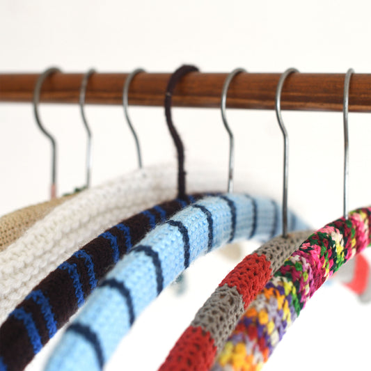 7 knit hangers