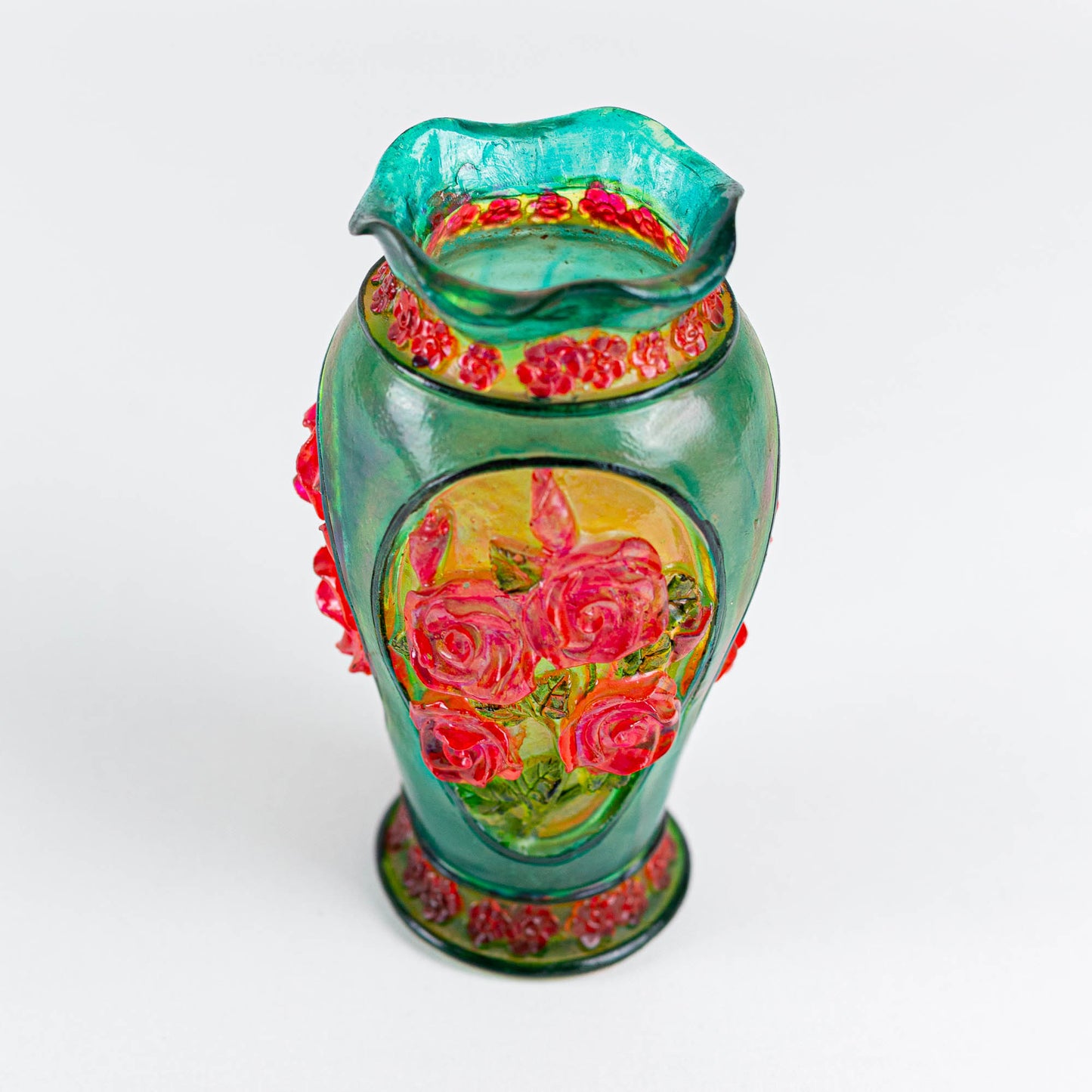 Vase aux roses